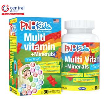 Pnkids Multi Vitamin + Minerals For Boys