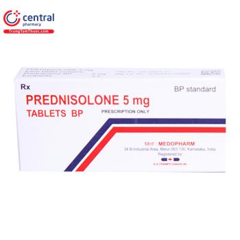 Prednisolone 5mg Tenamyd Pharma