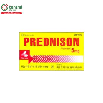 Prednison 5mg Dược Đồng Nai