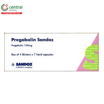 Pregabalin Sandoz 150mg