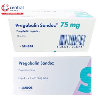 Pregabalin Sandoz 75mg