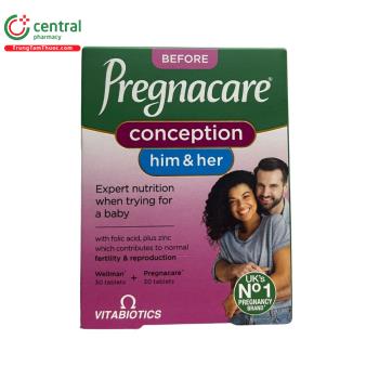 Pregnacare Him & Her Conception