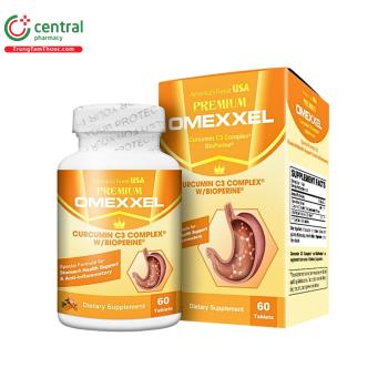Premium Omexxel Curcumin C3 Complex W/Bioperine