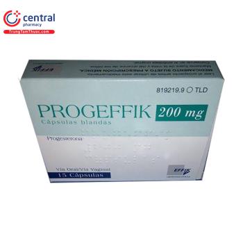 [CHÍNH HÃNG] Thuốc Progeffik 200mg: tác dụng, chỉ định, liều dùng