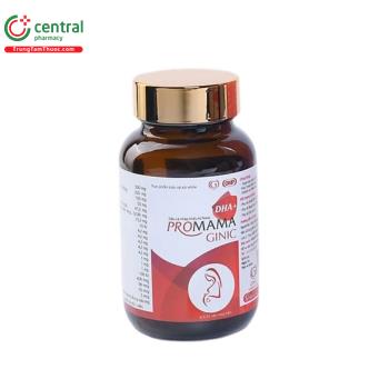 Thuốc Promama DHA+ Ginic - Bổ sung dưỡng chất cho phụ nữ mang thai