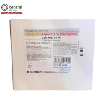 Propofol-Lipuro 1% (10mg/ml)