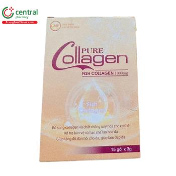 Thuốc Pure Collagen hỗ trợ bổ sung collagen và các chất chống oxy hóa