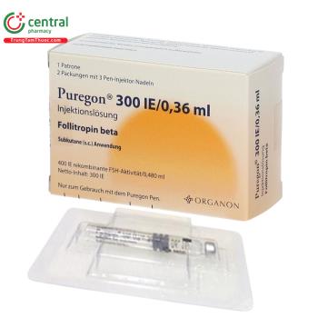 Puregon 300IU/0.36ml 