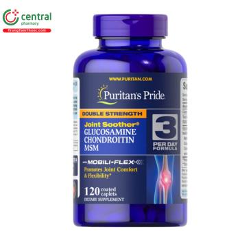 Puritan's Pride Double Strength Glucosamine Chondroitin & MSM Joint Soother