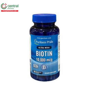 Puritan's Pride Ultra Mega Biotin 10000 mcg