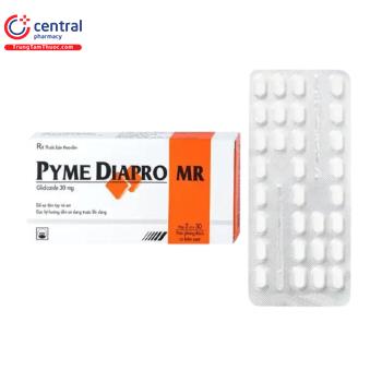 Thuốc Pyme Diapro MR 30mg - Điều trị đái tháo đường typ 2 hiệu quả