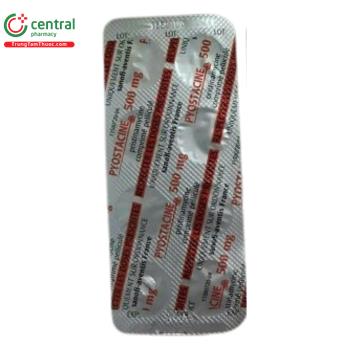 Thuốc Pyostacine 500mg - Điều trị nhiễm khuẩn đường hô hấp