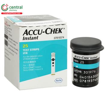 Que thử Accu-Chek Instant