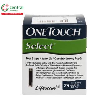 Que thử đường huyết OneTouch Select