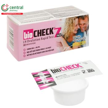 Que thử rụng trứng Biocheck LH Ovulation Rapid Test