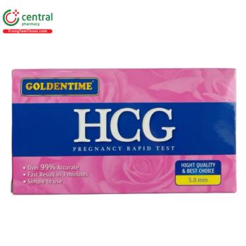 Que thử thai Goldentime HCG