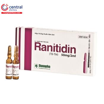 [CHÍNH HÃNG] Thuốc Ranitidin 50mg/2ml điều trị loét tá tràng