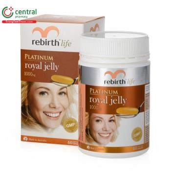 Rebirth life Platinum royal jelly 1000mg