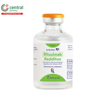 Thuốc Redditux 500mg điều trị u lympho không Hodgkin, ung thư máu, u hạt