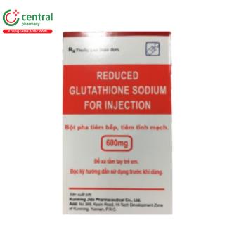 Thuốc Reduced Glutathione Sodium for Injection trị ngộ độc thủy ngân, xơ gan