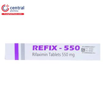 [CHÍNH HÃNG] Thuốc Refix 550 điều trị hội chứng ruột kích thích