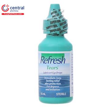 Thuốc Refresh Tears 0.5% 15ml: Cách dùng, liều dùng, lưu ý sử dụng