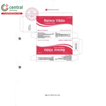 Thuốc Reiwa Vilda 50mg kiểm soát đường huyết ở bệnh nhân đái tháo đường