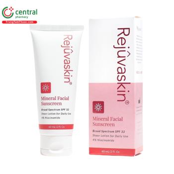 Rejuvaskin Mineral Facial Sunscreen