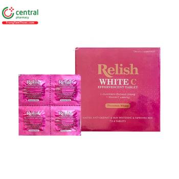 Relish White C Effervescent Tablet