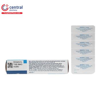 Thuốc Reminyl 8mg tác dụng bổ não, tăng cường tuần hoàn máu não