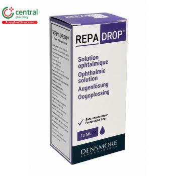 Nước nhỏ mắt RepaDrop 10ml - Hiệu quả dưỡng ẩm, giảm kích ứng mắt