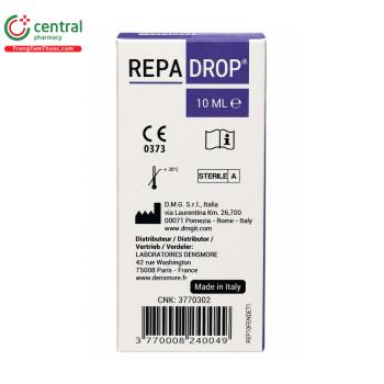Nước nhỏ mắt RepaDrop 10ml - Hiệu quả dưỡng ẩm, giảm kích ứng mắt