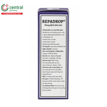 Nước nhỏ mắt RepaDrop 10ml - Hiệu quả dưỡng ẩm, giảm kích ứng mắt