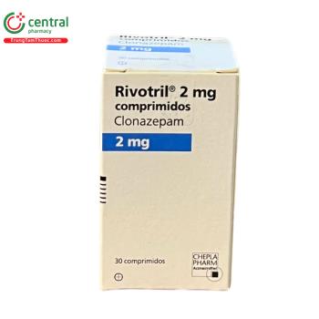 Rivotril 2mg Comprimidos Cheplapharm 