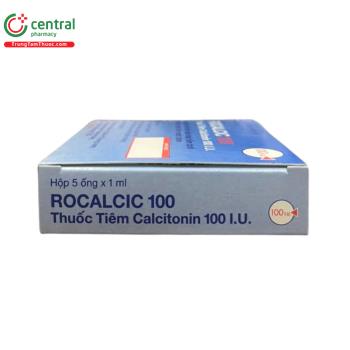 Thuốc Rocalcic 100 làm giảm tình trạng tiêu Calci ở xương