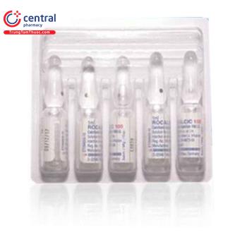 Thuốc Rocalcic 100 làm giảm tình trạng tiêu Calci ở xương