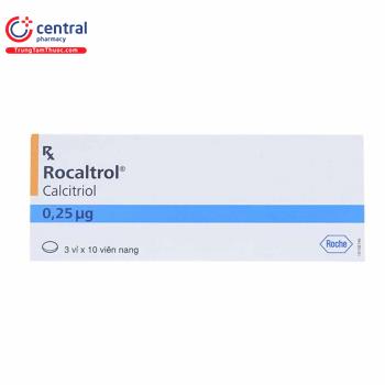 Rocaltrol 0,25mcg (Hộp 30 viên)