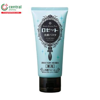 Rosette Face Wash Pasta Acne Clear 120g