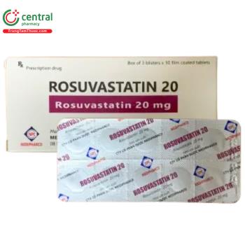 Rosuvastatin 20 Medipharco
