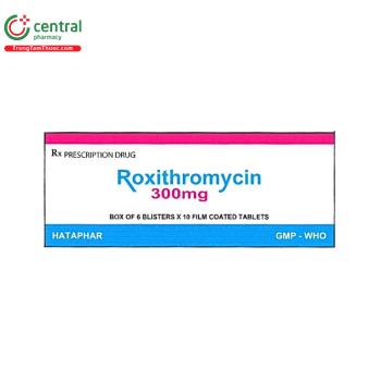 Roxithromycin 300mg Hataphar