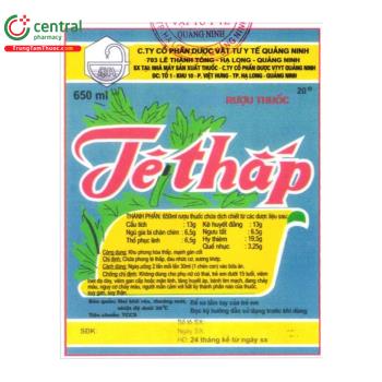 Rượu thuốc tê thấp