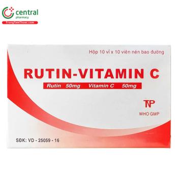 Rutin-Vitamin C Dược phẩm Thành Nam