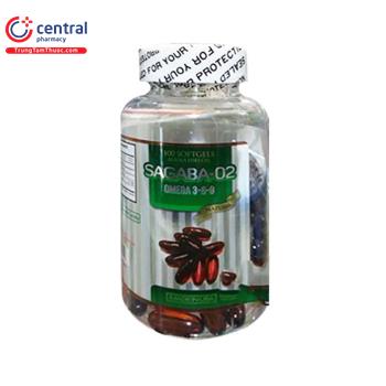 [CHÍNH HÃNG] Thuốc Sagaba-02 Omega 369: nâng cao trí não, bảo vệ tim