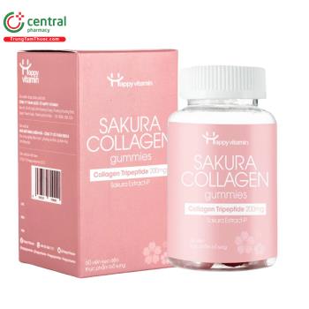 Sakura Collagen Gummies Happy Vitamin