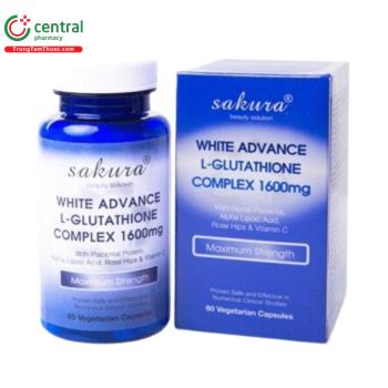 Sakura White Advance L-Glutathione Complex 1600mg