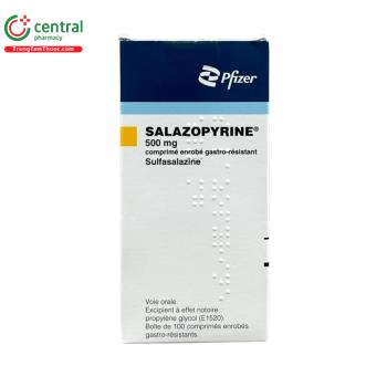 Salazopyrin 500mg (lọ)