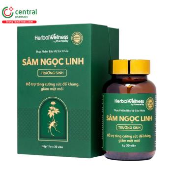 Sâm Ngọc Linh Trường Sinh (dạng viên)