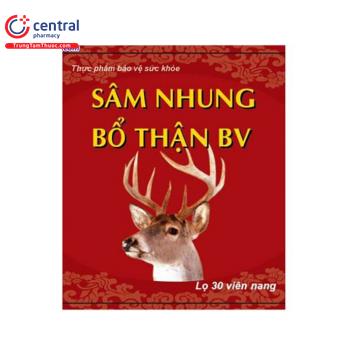 Sâm nhung bổ thận BV 