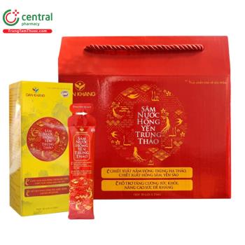 Sâm nước hồng yến trùng thảo