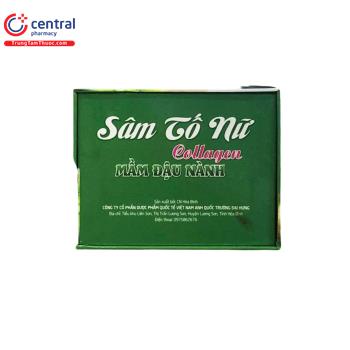 [CHÍNH HÃNG]Sâm tố nữ Collagen Mầm đậu nành bổ sung estrogen tự nhiên